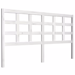 VidaXL 817901, Blanc, Bois de pin, 1655 mm, 100 cm, 40 mm