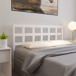 VidaXL 817901 tête de lit et pied de lit Blanc