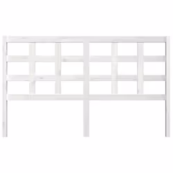 VidaXL 817901 tête de lit et pied de lit Blanc