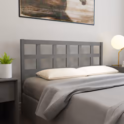 VidaXL 817902 tête de lit et pied de lit Gris