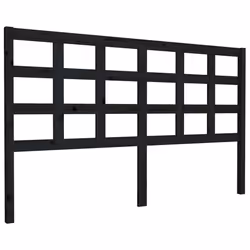 VidaXL 817904, Noir, Bois de pin, 1655 mm, 100 cm, 40 mm