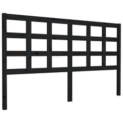 VidaXL 817904 tête de lit et pied de lit Noir