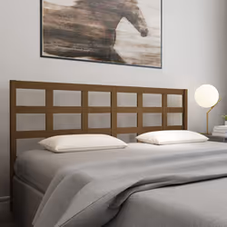 VidaXL 817908 tête de lit et pied de lit Marron - Vue supplémentaire 5