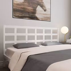 VidaXL 817911 tête de lit et pied de lit Blanc