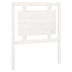 VidaXL 817916 tête de lit et pied de lit Blanc