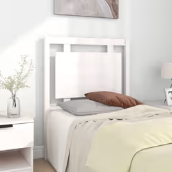 VidaXL 817916 tête de lit et pied de lit Blanc