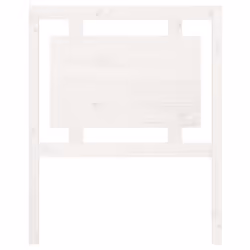 VidaXL 817916 tête de lit et pied de lit Blanc