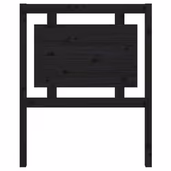 VidaXL 817919 tête de lit et pied de lit Noir - Vue supplémentaire 4