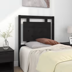VidaXL 817924 tête de lit et pied de lit Noir