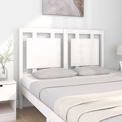 VidaXL 817931 tête de lit et pied de lit Blanc