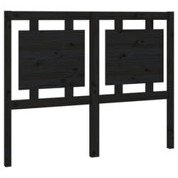VidaXL 817934 tête de lit et pied de lit Noir