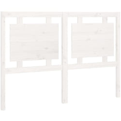 VidaXL 817936 tête de lit et pied de lit Blanc