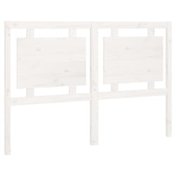 VidaXL 817941 tête de lit et pied de lit Blanc
