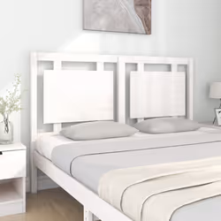 VidaXL 817941 tête de lit et pied de lit Blanc