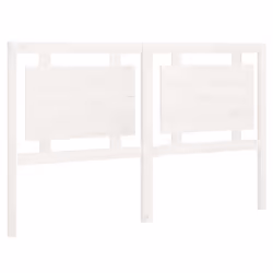 VidaXL 817946, Blanc, Bois de pin, 1555 mm, 100 cm, 40 mm