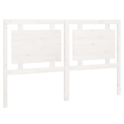 VidaXL 817946 tête de lit et pied de lit Blanc