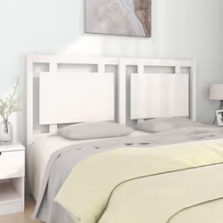 VidaXL 817946 tête de lit et pied de lit Blanc