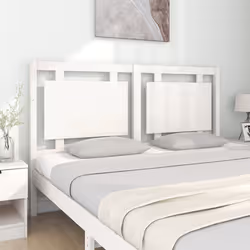 VidaXL 817946 tête de lit et pied de lit Blanc
