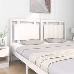 VidaXL 817951 tête de lit et pied de lit Blanc