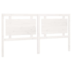 VidaXL 817956 tête de lit et pied de lit Blanc