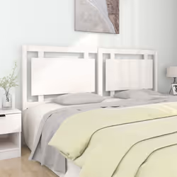 VidaXL 817956 tête de lit et pied de lit Blanc