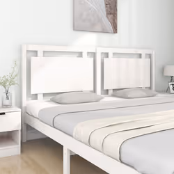 VidaXL 817956 tête de lit et pied de lit Blanc