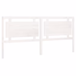 VidaXL 817961, Blanc, Bois de pin, 2055 mm, 100 cm, 40 mm