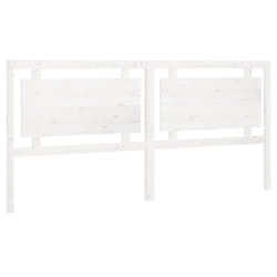 VidaXL 817961 tête de lit et pied de lit Blanc