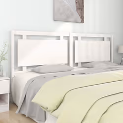 VidaXL 817961 tête de lit et pied de lit Blanc