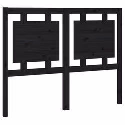 VidaXL 817964, Noir, Bois de pin, 2055 mm, 100 cm, 40 mm