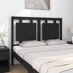 VidaXL 817964 tête de lit et pied de lit Noir