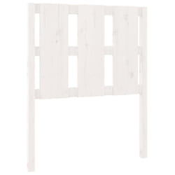 VidaXL 817966 tête de lit et pied de lit Blanc