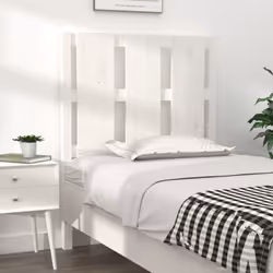 VidaXL 817966 tête de lit et pied de lit Blanc