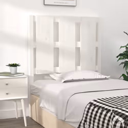 VidaXL 817966 tête de lit et pied de lit Blanc