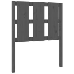 VidaXL 817967 tête de lit et pied de lit Gris