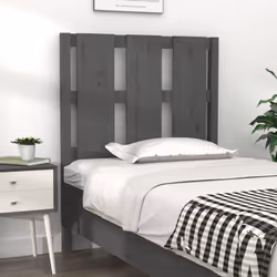 VidaXL 817967 tête de lit et pied de lit Gris