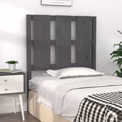 VidaXL 817967 tête de lit et pied de lit Gris