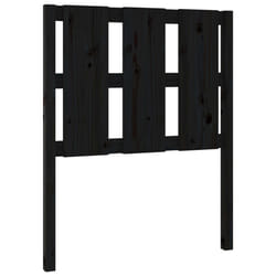 VidaXL 817969 tête de lit et pied de lit Noir