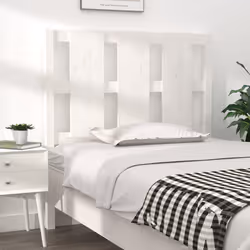 VidaXL 817971 tête de lit et pied de lit Blanc