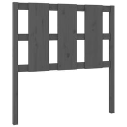 VidaXL 817972 tête de lit et pied de lit Gris