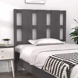 VidaXL 817972 tête de lit et pied de lit Gris