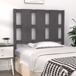 VidaXL 817972 tête de lit et pied de lit Gris