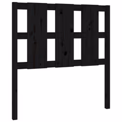 VidaXL 817979, Noir, Bois de pin, 1055 mm, 100 cm, 40 mm