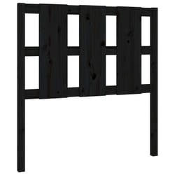 VidaXL 817979 tête de lit et pied de lit Noir