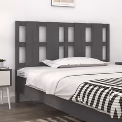 VidaXL 817982 tête de lit et pied de lit Gris