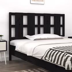 VidaXL 817984 tête de lit et pied de lit Noir