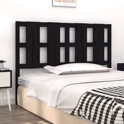 VidaXL 817984 tête de lit et pied de lit Noir