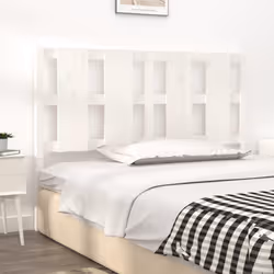 VidaXL 817991 tête de lit et pied de lit Blanc