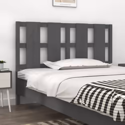 VidaXL 817992 tête de lit et pied de lit Gris