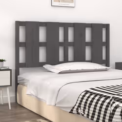 VidaXL 817992 tête de lit et pied de lit Gris